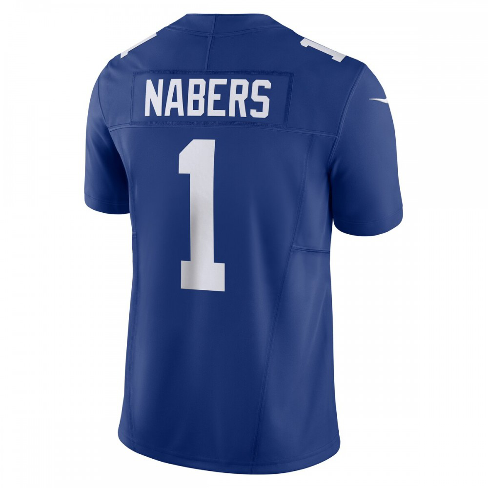 Malik Nabers New York Giants Nike Vapor F.U.S.E. Limited Jersey - Royal-GridironStore